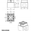 System 3R Compatible 3R-610.21 Manual chuck Macro