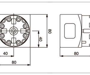 System 3R OEM 3R-610.21-S CNC Manual chuck Macro