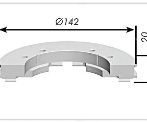 System 3R OEM 3R-691.1-142 Pallet Matrix 142