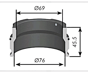 System 3R OEM 3R-695.2-142 Drawbar Matrix 142