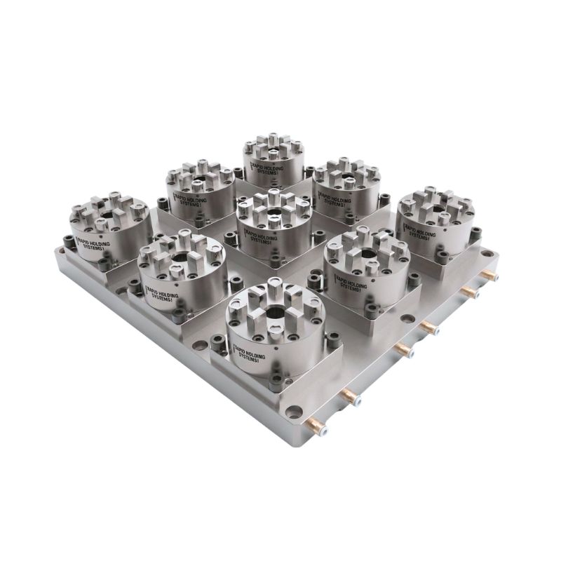 System 3R Compatible 9 in 1 CNC Pneumatic Chuck