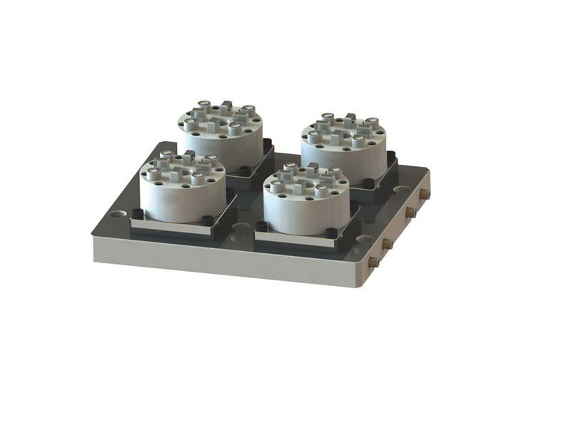 system 3r compatible 4 in 1 CNC pneumatic chuck