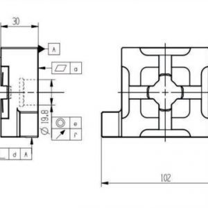 System 3R 3R-606.1 Control ruler Macro