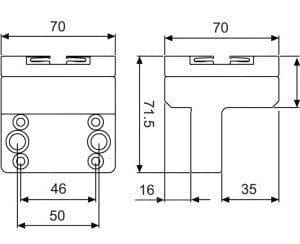 angled holder system 3r drawing