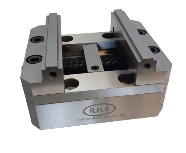 RHS self centering vise_2 70mm Precision Self Centering Vise on Compatible 3r Pallet