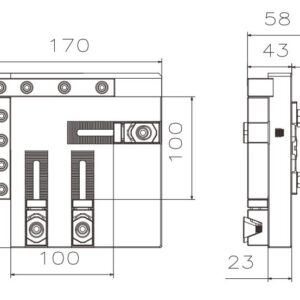 Erowa Compatible Fixture for Tiny Components 100x100mm - Image 4