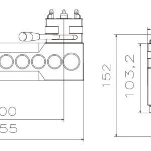 EDM ER-034387 compatible Quick Chuck 50 with Horizontal Extension Arm