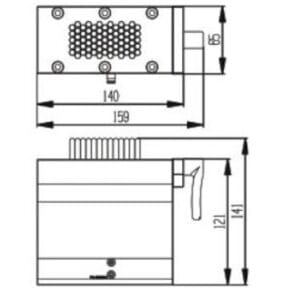 RHS 140x65 Pneumatic Flexible tool