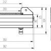 Precisión de tornillo de banco autocentrante para mecanizado de 5 ejes-sujeción de 200 mm