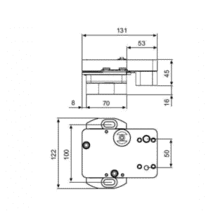 System 3R 3R-232S compatible Levelling adapter