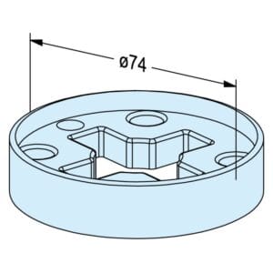 ER-032832 Erowa OEM Seal Ring ITS Chuck 50