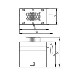 RHS Pneumatic Flexible Fixture 140x75mm - Image 6