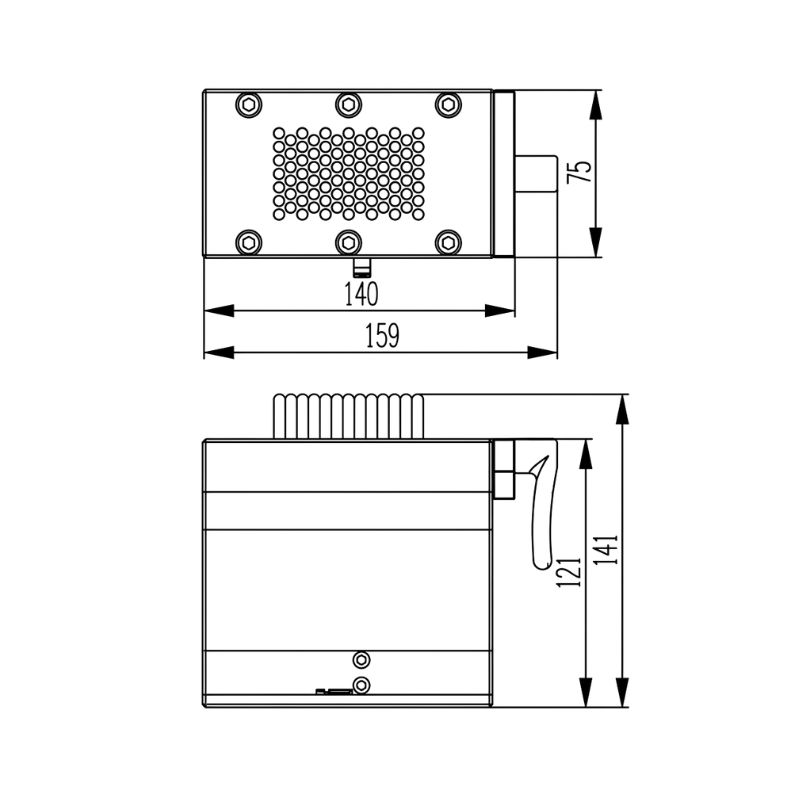 RHS Pneumatic Flexible Fixture 140x75mm - Image 6