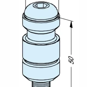 Erowa OEM ER-045541 Chucking spigot for PC 210