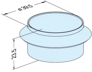 Erowa OEM ER-050157 Sealing Sleeve CTS Collet Chuck 5mm
