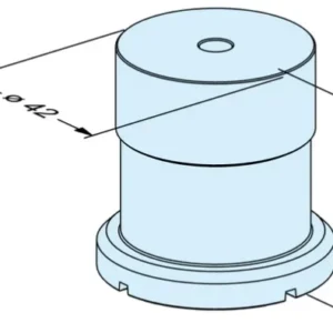 Erowa OEM ER-051571 Collet Chuck CTS dia. 42 AIK Wall Thickness 5mm