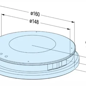 Erowa OEM ER-055763 Cover to PowerChuck P