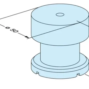 Erowa OEM ER-061336 Collet Chuck CTS dia. 50 AIK Wall Thickness 2mm
