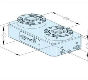 Erowa OEM ER-063135 MTS 81 Base Plate 110 x 210 P/A Pitch 120 mm