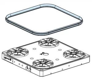 Erowa OEM ER-075393 MTS Flushing Seal / 200