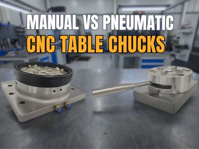 Manual vs Pneumatic CNC Table Chucks: Choosing the Right System 3R‑Compatible Setup 