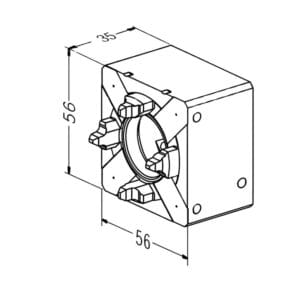 Erowa ER-008186 Compatible chuck 50 RSA without base plate - Image 3