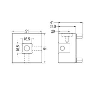 EROWA ER-009222 Compatible Prisround Electrode S15 Brass Holder - Image 4