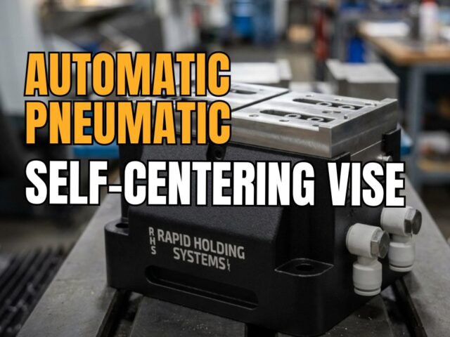Automatic Pneumatic Self-Centering Vise: Built for Faster, Repeatable Production In high-volume machining, every setup matters 