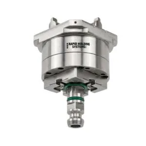 Adaptateur pneumatique compatible avec le système 3R vers Erowa 80x80x78.5 mm