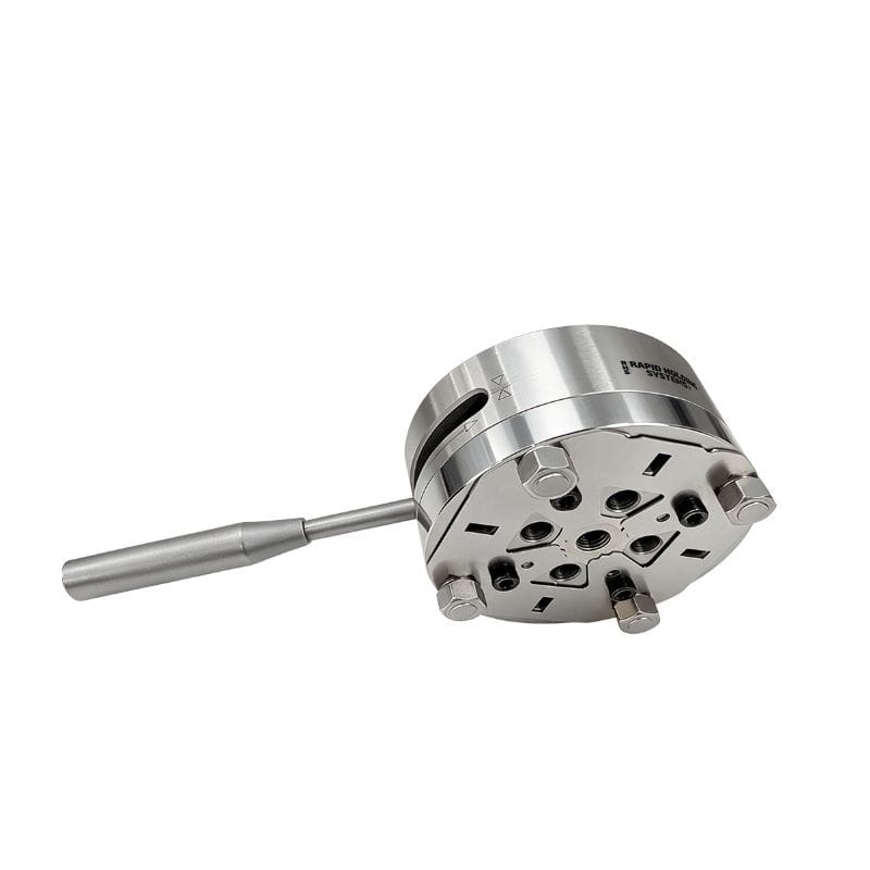 Adapter Compatible Erowa to System 3R Ø100×52.5mm