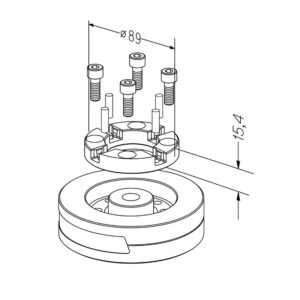 Erowa ER-033600 compatible MTS Centering Plate P - Image 3