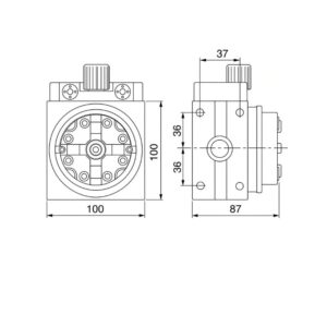 System 3R compatible 3R-217-1 3R-Block Macro Manual Indexing Chuck - Image 3
